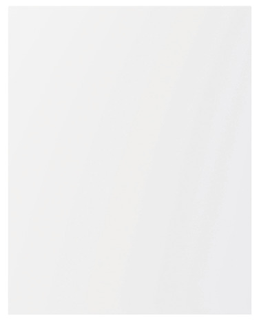 Côté de remplacement bas droit "Alpinia" blanc l.57 x h.72 x ép.1,8 cm - GoodHome - Brico Dépôt