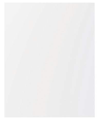 Côté de remplacement bas gauche "Balsamita" blanc l.57 x h.72 x ép.1,8 cm - GoodHome - Brico Dépôt