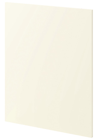 Côté de remplacement bas gauche "Stevia" crème l.57 x h.72 x ép.1,8 cm - GoodHome - Brico Dépôt