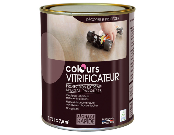 Vitrificateur intérieur chêne ciré 0,75 l - Colours - Brico Dépôt