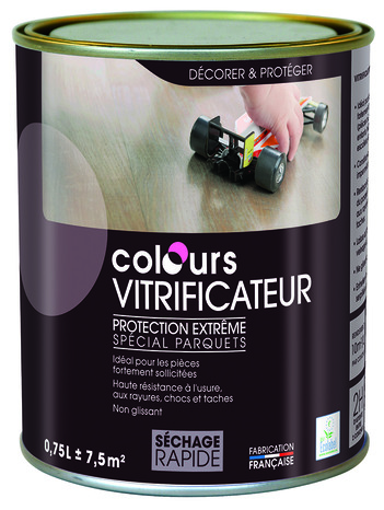 Vitrificateur intérieur satin 0,75 l - Colours - Brico Dépôt
