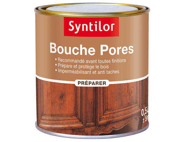Bouche pores meubles anti tâche 0,5 l - Syntilor - Brico Dépôt