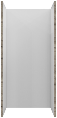 Côté de remplacement 1/2 colonne "Pachira" bois - l.57 x H.135 cm - GoodHome - Brico Dépôt