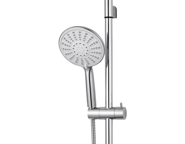 Kit barre de douche ajustable "Imelda" 5 jets - GoodHome - Brico Dépôt