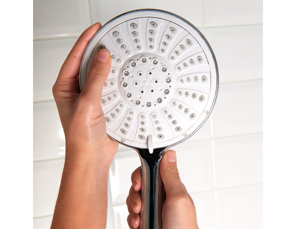 Douchette chromé "Imelda" - 5 jets - GoodHome - Brico Dépôt