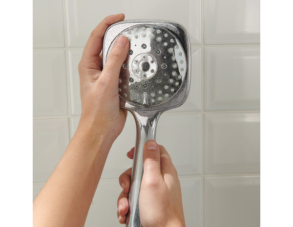 Douchette chromé "Teesta" - 3 jets - GoodHome - Brico Dépôt