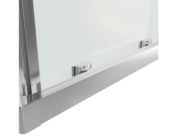 Accès d'angle droit "Beloya" l.90 cm en verre transparent - GoodHome - Brico Dépôt