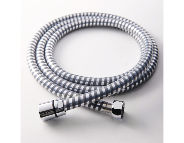 Flexible de douche gris/argent en PVC - 1,75 m - GoodHome - Brico Dépôt