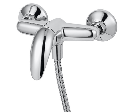 Kit barre de douche avec mitigeur mécanique"Blyth" - 1 jet - GoodHome - Brico Dépôt