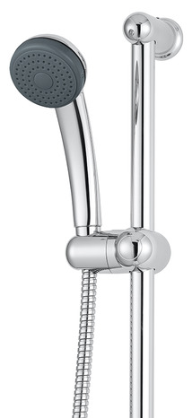 Kit barre de douche mécanique "Nakri" - 1 jet - Brico Dépôt