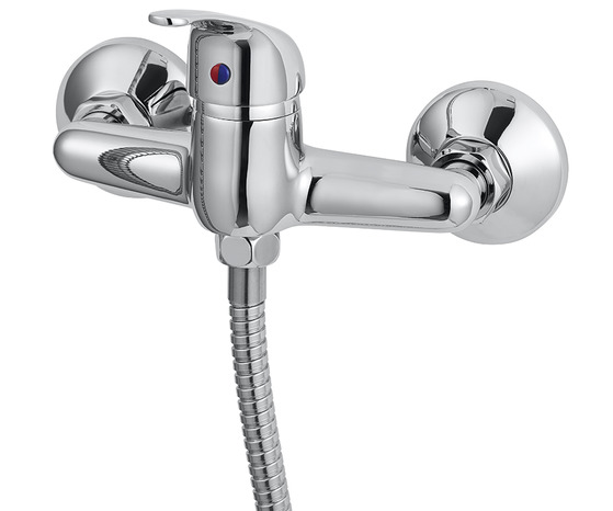 Kit barre de douche mécanique "Nakri" - 1 jet - Brico Dépôt