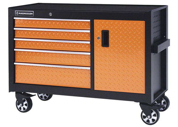 Servante 5 tiroirs et 1 armoire à porte - MAGNUSSON - Brico Dépôt