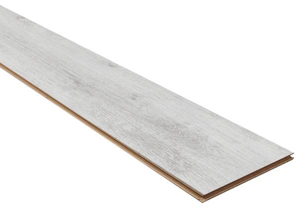 Sol stratifié chêne Florano L. 138,3 x l. 19,3 cm. Ép. 7 mm - Brico Dépôt