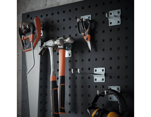 Lot de 6 crochets multiples en acier galvanisé - MAGNUSSON - Brico Dépôt