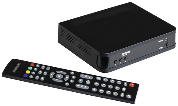 Décodeur TNT / satellite HD - 4000 chaînes - Telefunken - Brico Dépôt