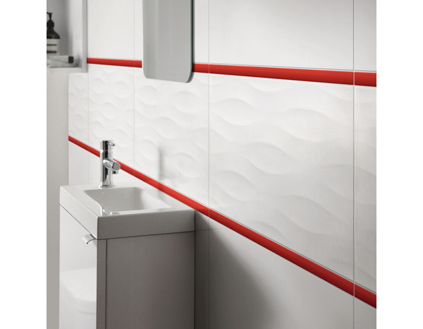 Listel "Palmi" rouge - l. 2 x L. 60 cm - GoodHome - Brico Dépôt