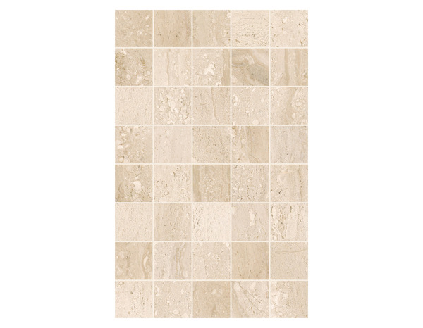 Décor mural "Travertina" beige clair - l. 25 x L. 40 cm - Brico Dépôt