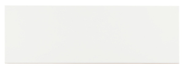 Carrelage mural "Plain" blanc mat - l. 20 x L. 60 cm - GoodHome - Brico Dépôt