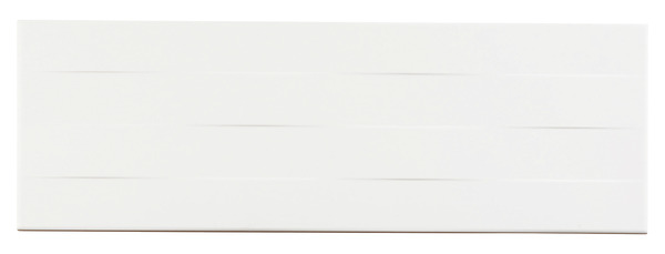 Décor mural "Brindisie" blanc - l. 20 x L. 60 cm - GoodHome - Brico Dépôt