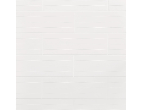 Décor mural "Brindisie" blanc - l. 20 x L. 60 cm - GoodHome - Brico Dépôt