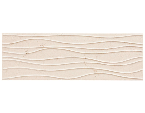 Décor mural "Elegance marble" beige - l. 20 x L. 60 cm - GoodHome - Brico Dépôt