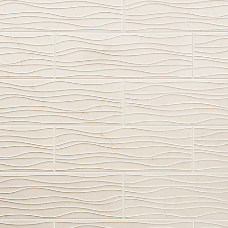 Décor mural "Elegance marble" beige - l. 20 x L. 60 cm - GoodHome - Brico Dépôt