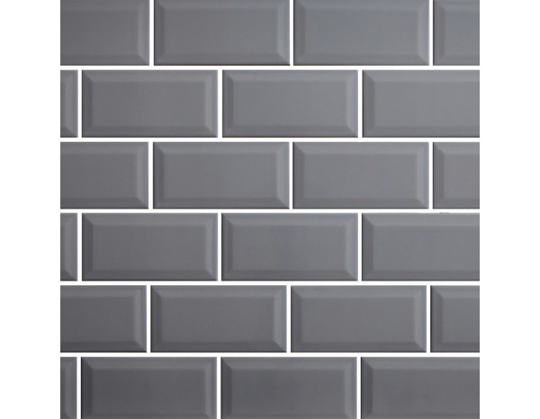 Carrelage mural "Trentie" gris - l. 10 x L. 20 cm - GoodHome - Brico Dépôt