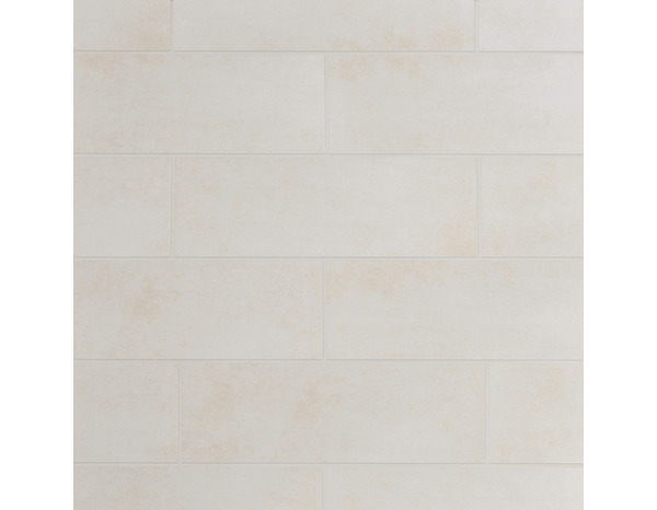 Carrelage mural "Konkrete" ivoire - l. 20 x L. 60 cm - GoodHome - Brico Dépôt