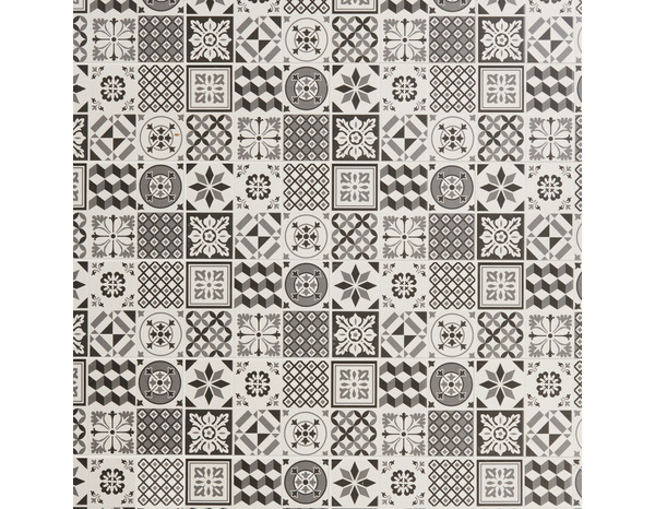 Décor mural "Konkrete" noir & blanc - l. 20 x L. 60 cm - GoodHome - Brico Dépôt