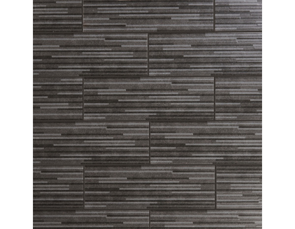 Décor mural "Konkrete" gris anthracite - l. 20 x L. 60 cm - GoodHome - Brico Dépôt