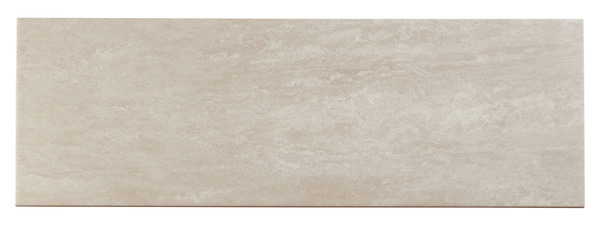 Carrelage mural "Soft travertin" ivoire mat - l. 20 x L. 60 cm - GoodHome - Brico Dépôt