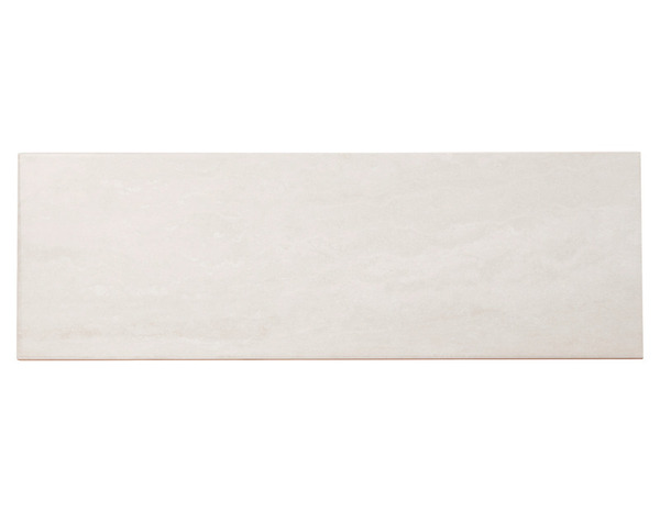 Carrelage mural "Soft travertin" ivoire brillant - l. 20 x L. 60 cm - GoodHome - Brico Dépôt