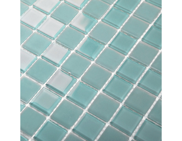 Mosaïque "Glina" turquoise - l. 30 x L. 30 cm - GoodHome - Brico Dépôt