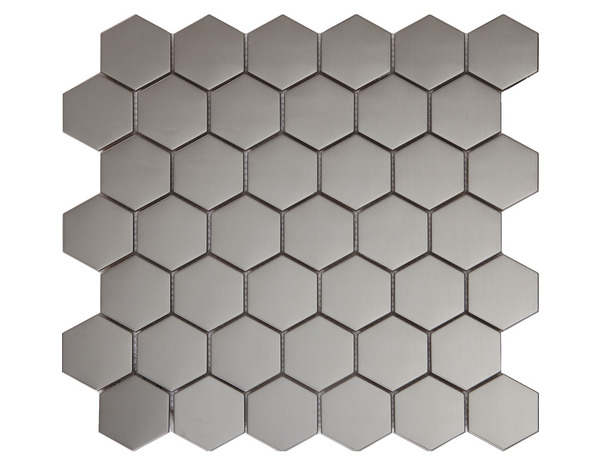 Mosaïque "Albena" gris - l. 30 x L. 30 cm - GoodHome - Brico Dépôt
