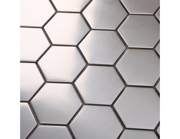 Mosaïque "Albena" gris - l. 30 x L. 30 cm - GoodHome - Brico Dépôt