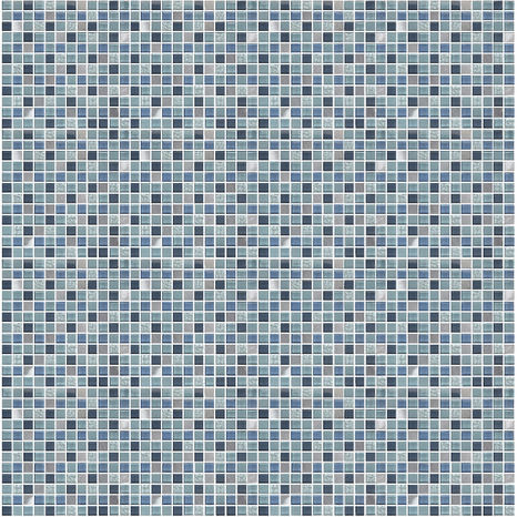 Mosaïque "Lizon" mix bleu - l. 30 x L. 30 cm - GoodHome - Brico Dépôt