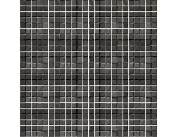 Mosaïque "Manza" noir - l. 30 x L. 30 cm - GoodHome - Brico Dépôt