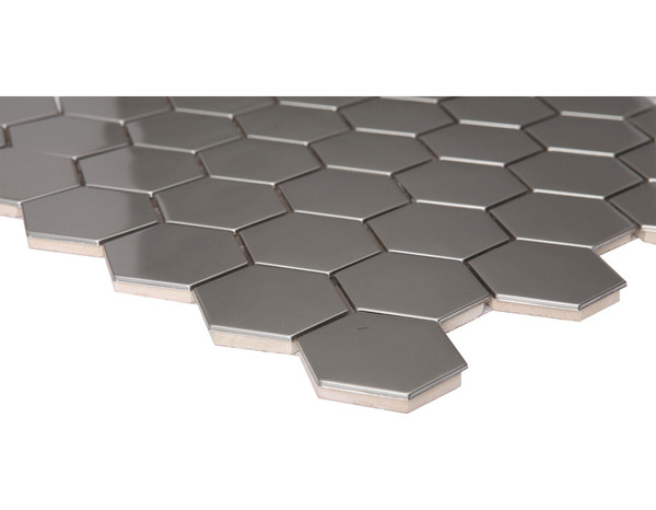 Mosaïque "Albena" gris - l. 30 x L. 30 cm - GoodHome - Brico Dépôt