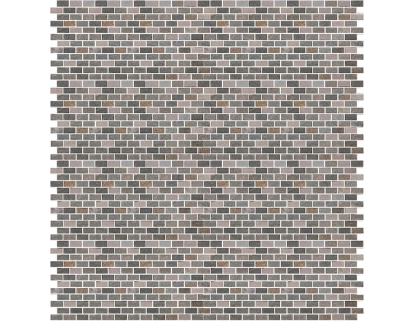Mosaïque sol/mur pierre naturelle "Quartzite" mix gris/beige - l. 30 x L. 30 cm - GoodHome - Brico Dépôt