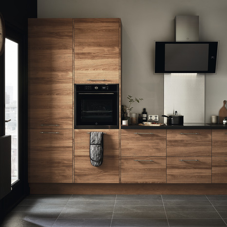 Chant "Basilie" chêne fumé - L. 1m x H. 1.9cm - Cooke and Lewis - Brico Dépôt