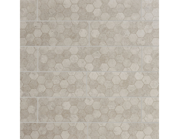 Décor mural "Kontainer" gris - l. 20 x L. 80 cm - GoodHome - Brico Dépôt