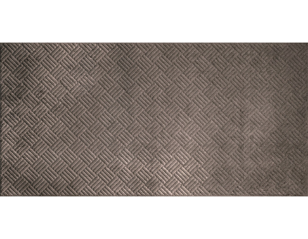Décor mural "Metalized" gris - l. 30 x L. 60 cm - GoodHome - Brico Dépôt