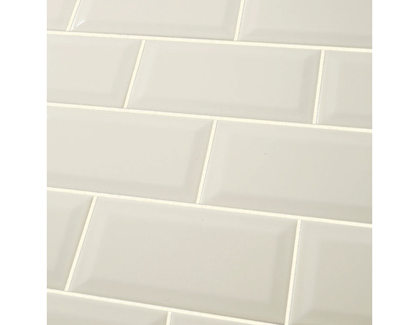 Carrelage mural "Trentie" ivoire - l. 10 x L. 20 cm - GoodHome - Brico Dépôt