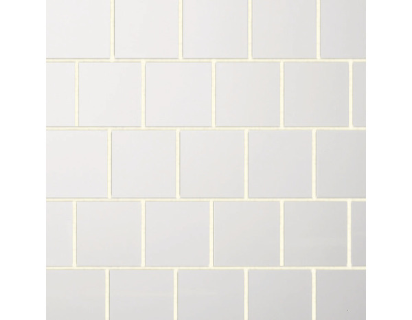 Carrelage mural "Leccia" blanc - l. 15 x L. 15 cm - Colours - Brico Dépôt