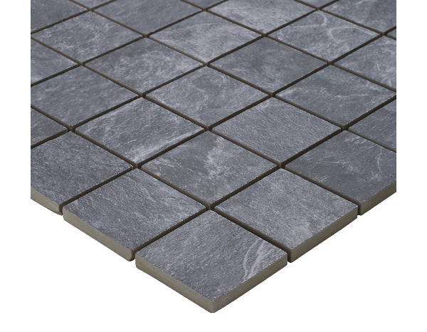 Mosaïque "Shaded" gris anthracite - l. 30 x L. 30 cm - Colours - Brico Dépôt