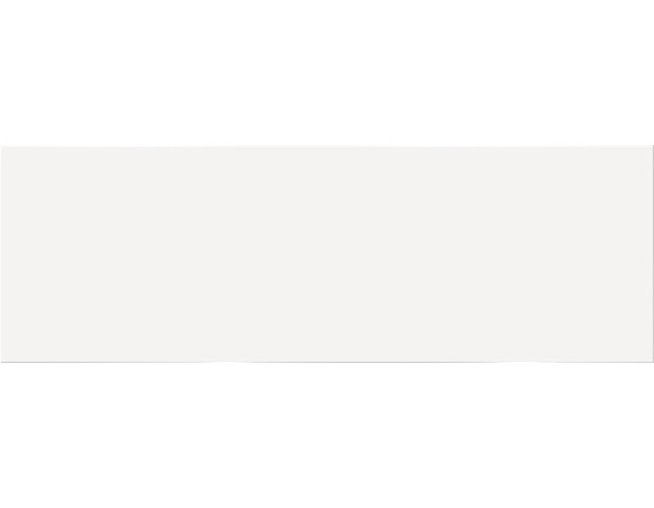 Carrelage mural "Plain" blanc brillant - l. 20 x L. 60 cm - GoodHome - Brico Dépôt