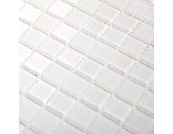 Mosaïque "Glina" blanc - l. 30 x L. 30 cm - GoodHome - Brico Dépôt