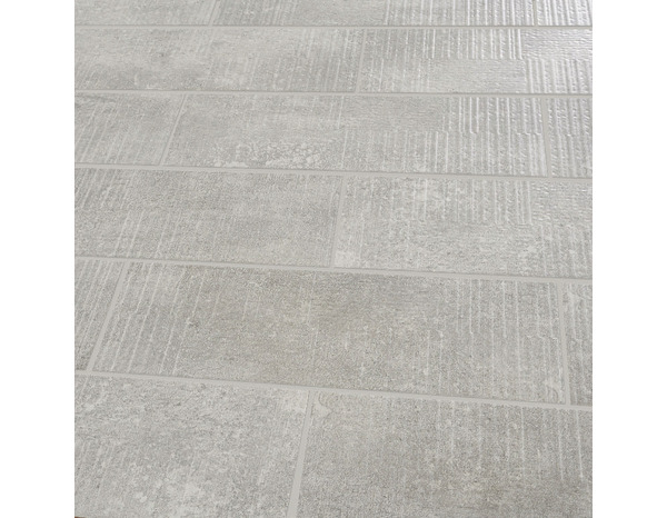 Décor mural "Métal ID" blanc - l. 20 x L. 60  cm - GoodHome - Brico Dépôt