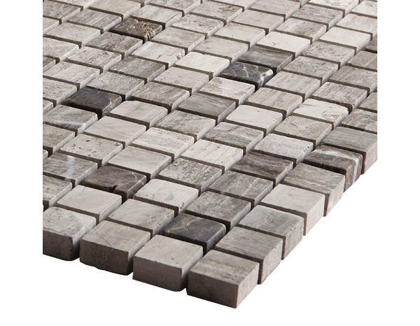 Mosaïque sol/mur "Catane" beige - l. 30 x L. 30 cm - Colours - Brico Dépôt