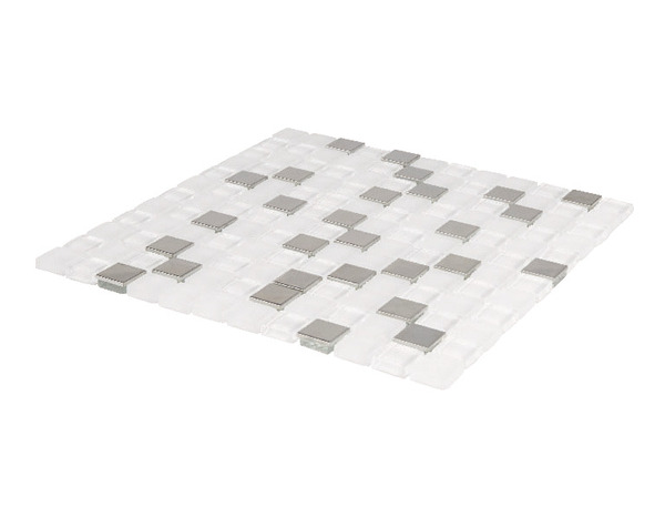 Mosaïque "Prate" blanc - l. 30 x L. 30 cm - Colours - Brico Dépôt